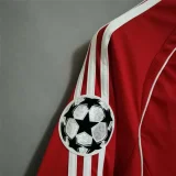 Liverpool 2007-08 home long sleeves soccer jerseys