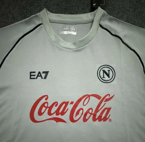 2024-25 Napoli gray training jersey