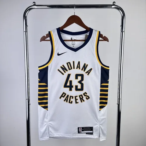 Pacers white 43 SIAKAM