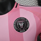2025-26 Miami home pink player version jersey  (The player version is more slim fit, it is recommended to buy one size larger)