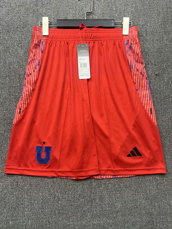 2025-26 Universidad de Chile Away Soccer Shorts
