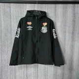 2025-26 Santos black windbreaker