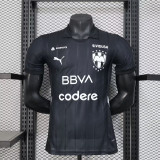 2024-25 Monterrey black special player version jersey   (The player version is more slim fit, it is recommended to buy one size larger)