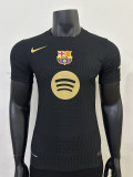 2025-26 Barcelona  black special player version jersey (The player version is more slim fit, it is recommended to buy one size larger)