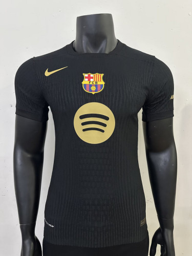 2025-26 Barcelona  black special player version jersey (The player version is more slim fit, it is recommended to buy one size larger)