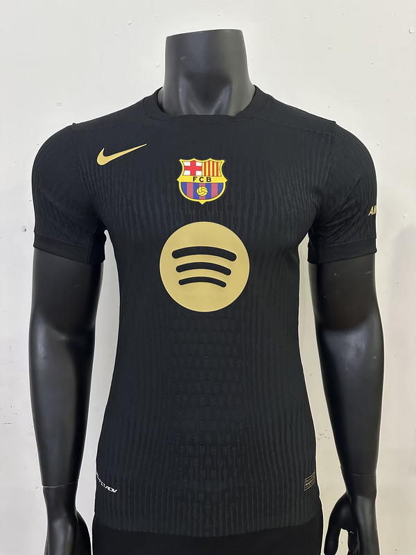 2025-26 Barcelona black special player version jersey (The player version is more slim fit, it is recommended to buy one size larger)