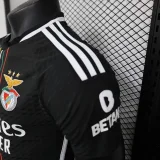 Benfica 2023-24 black away Players Edition Soccer jersey