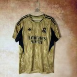 2025-26 Real Madrid  gold special jersey