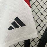 2024-25 Manchester United home player verson shorts  jersey