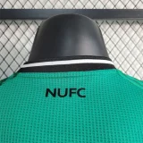 Newcastle 2023-24 away player version soccer jerseys(The player version is more slim fit, it is recommended to buy one size larger)