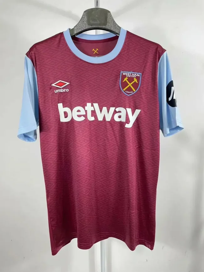 2024-25 West ham home soccer jersey
