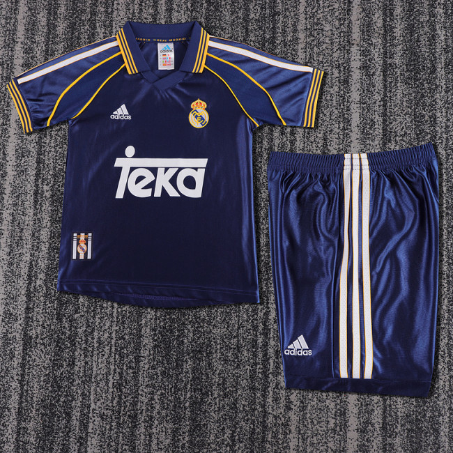 1998-99 Real Madrid  away retro kid kit