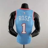 Chicago Bulls ROSE#1 Blue NBA Jersey