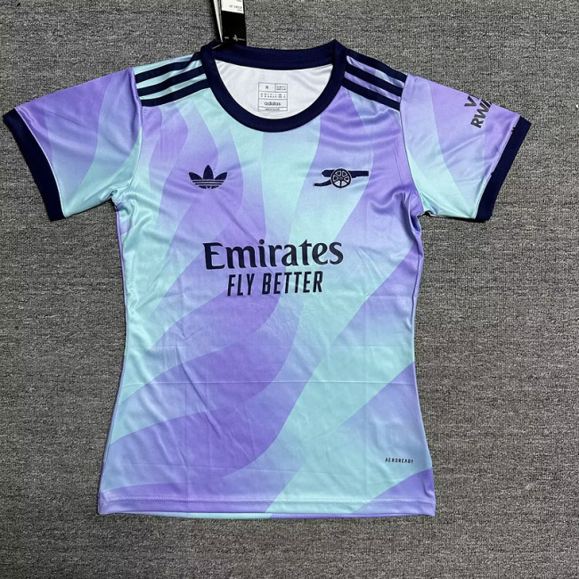 2024-25Arsenal third away woman soccer jersey