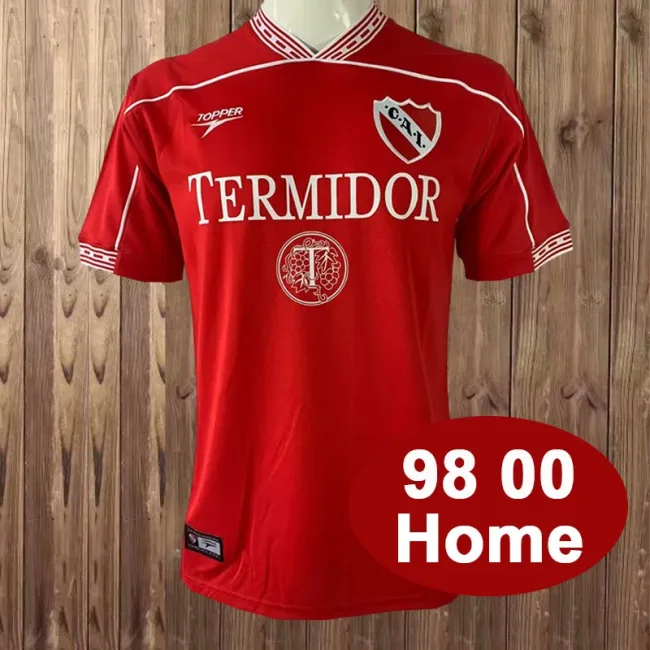 1998-00 Independiente home retro jersey