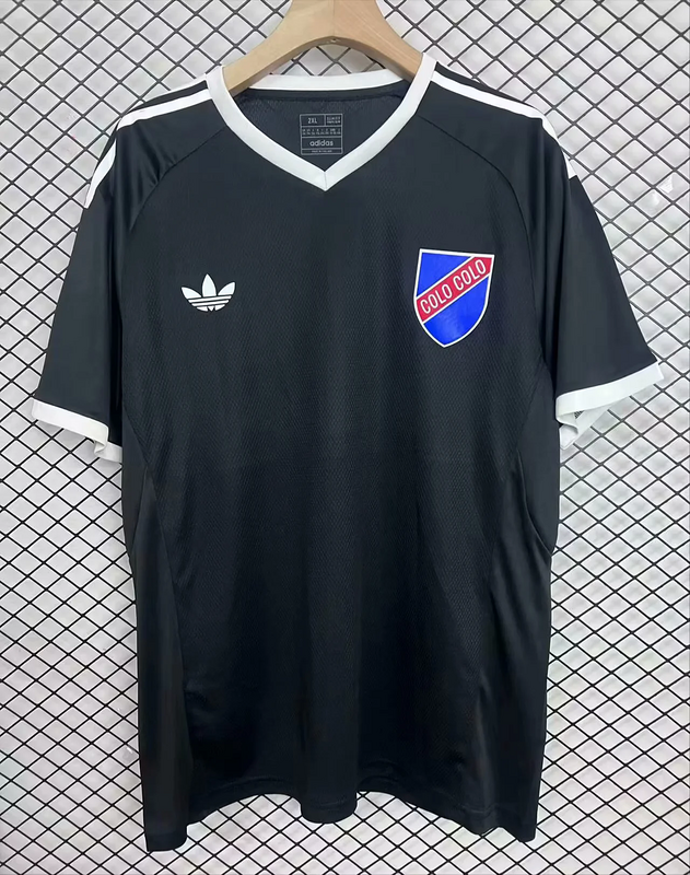 2025-26 Colo Colo 100th anniversary black jersey