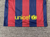 2014-15 Barcelona  home retro long sleeve kid kit