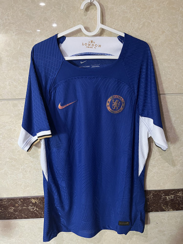 Chelsea 2023-24 home Player version soccer jersey(The player version is more slim fit, it is recommended to buy one size larger)