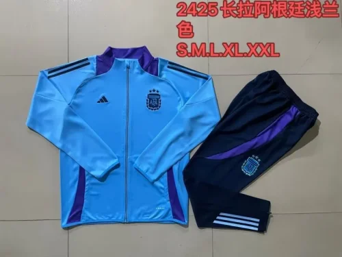argentina 2024 sky blue tracksuit