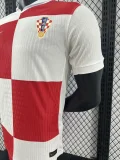 2024 Croatia home player version(The player version is more slim fit, it is recommended to buy one size larger)