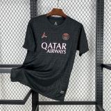 2025-26 Paris Saint Germain  Jordan black training jersey