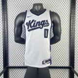 24th Season Kings Home White jersey