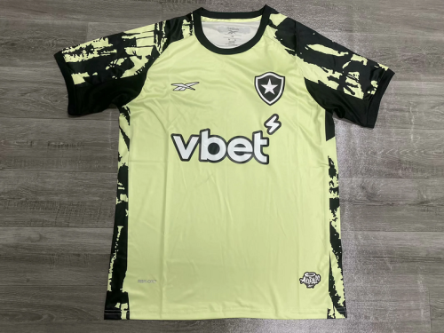 2025-26 Botafogo yellow soccer jersey