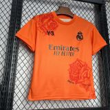 2024-25 Real Madrid  Y3 Rose Special Edition orange Kids Kit