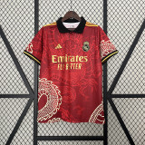 2024-25 Real Madrid red dragon training shirt