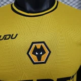 2024-25 Wolve home player version jersey(The player version is more slim fit, it is recommended to buy one size larger)