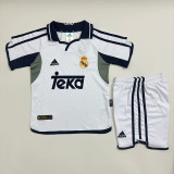 2000-01Real Madrid  home retro kid kit