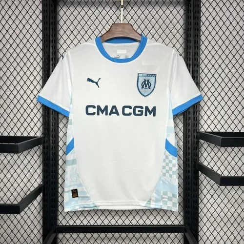 marseille 2024-25 home soccer jersey