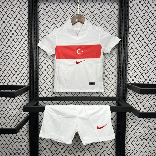 2024 Kids Turkey home White Jersey