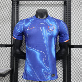 2024-25 Chelsea home player version jersey(The player version is more slim fit, it is recommended to buy one size larger)