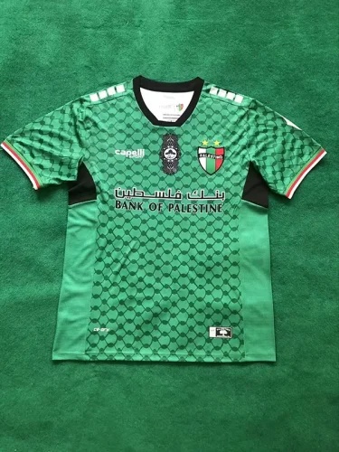 palestino 2024-25 green soccer jerseys