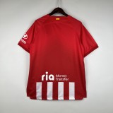 2023-24Atletico Madrid home fan version jersey