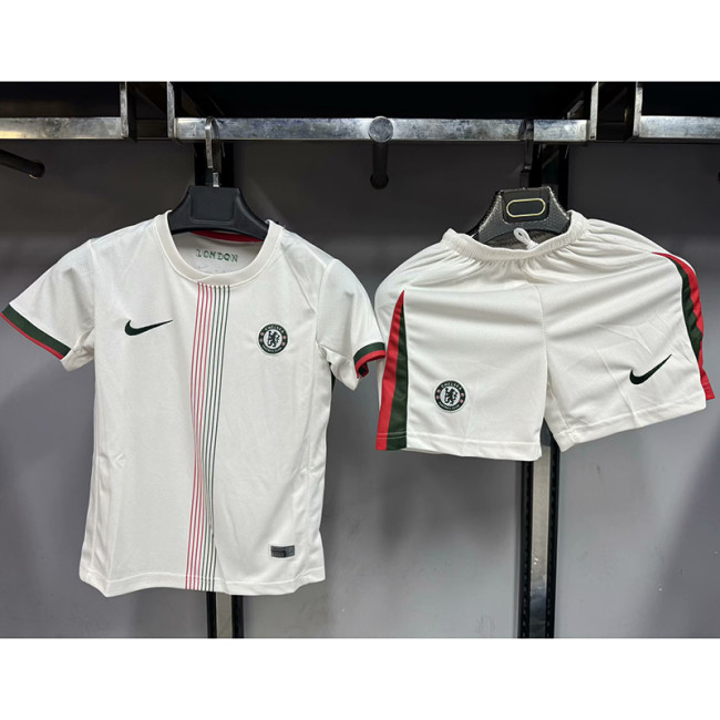 2025-26 Chelsea Away Kids Kit(Picture Version