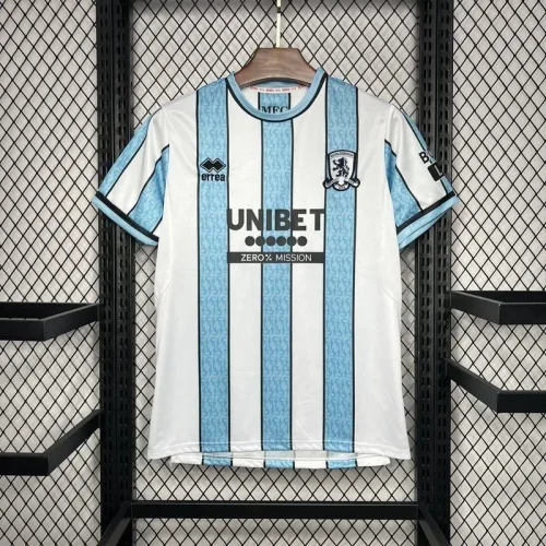 2024-25 Middlesbrough away soccer jersey