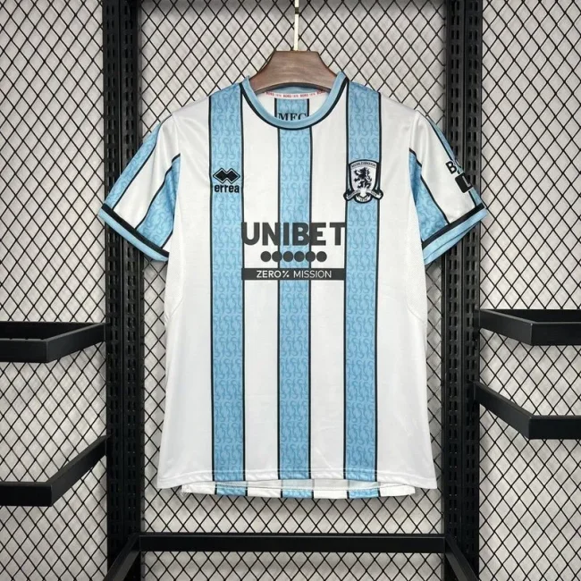 2024-25 Middlesbrough away soccer jersey