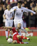 2006-07 Manchester United  away white retro player version jersey