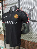 1998-99 Manchester United  away black retro jersey