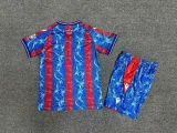 2024-25 Crystal Palace home kids kit