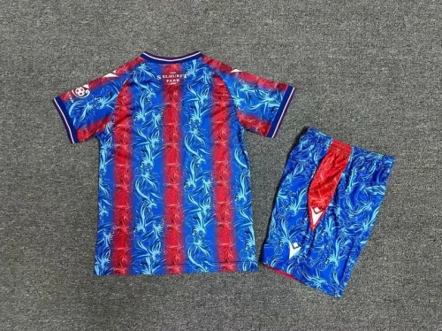 2024-25 Crystal Palace home kids kit
