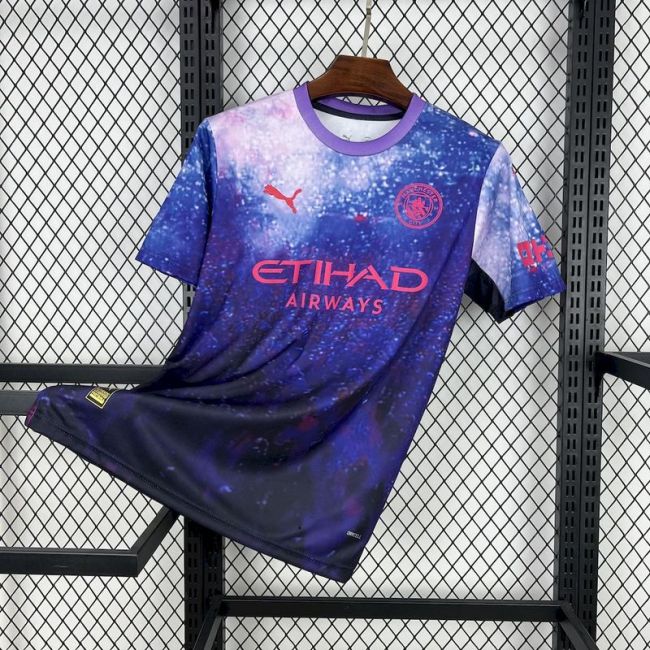 2025-26 .Manchester City Purple concept version Jersey
