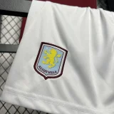 2024-25 Aston Villa home kids kit