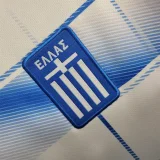 Greece 2023-24 home soccer jerseys