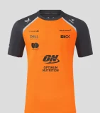 2025 McLaren orange round neck F1