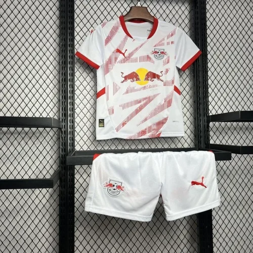 2024-25 RB Leipzig home kids kit