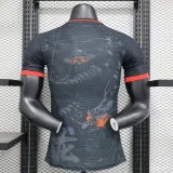 Player Version 2024 Japan Black Dragon With Glared Eye Concept Jersey (The player version is more slim fit, it is recommended to buy one size larger)