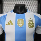 2024-25 Argentina home player version(The player version is more slim fit, it is recommended to buy one size larger)